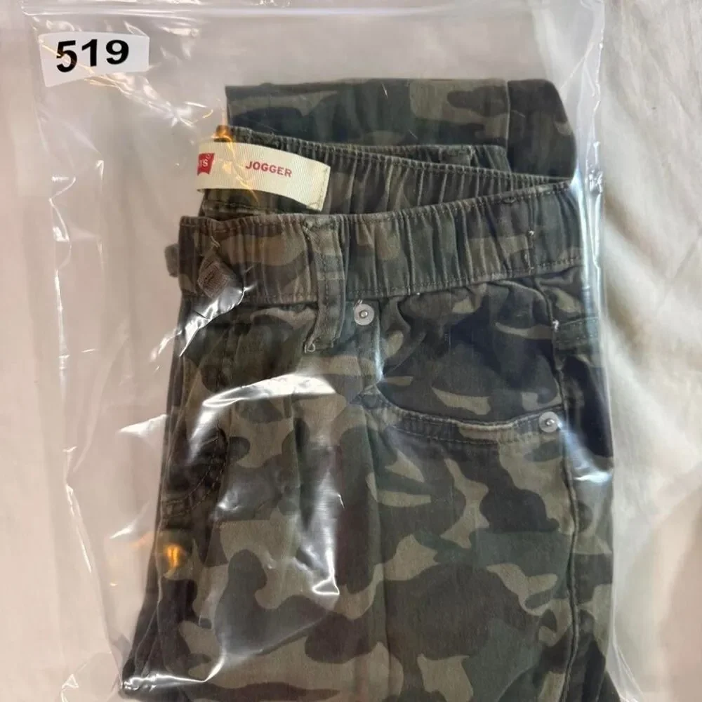 Levi-s Green and Khaki Trousers